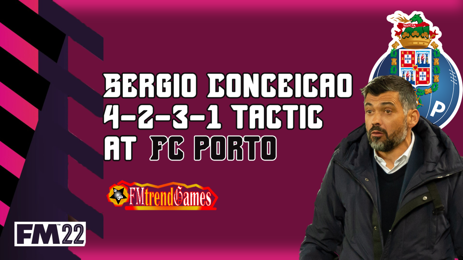 Sergio Conceicao Porto Tactic High Pressing Tactic In Fm