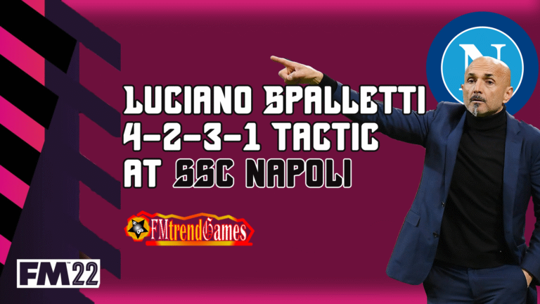 FM22 Luciano Spalletti Napoli Tactic