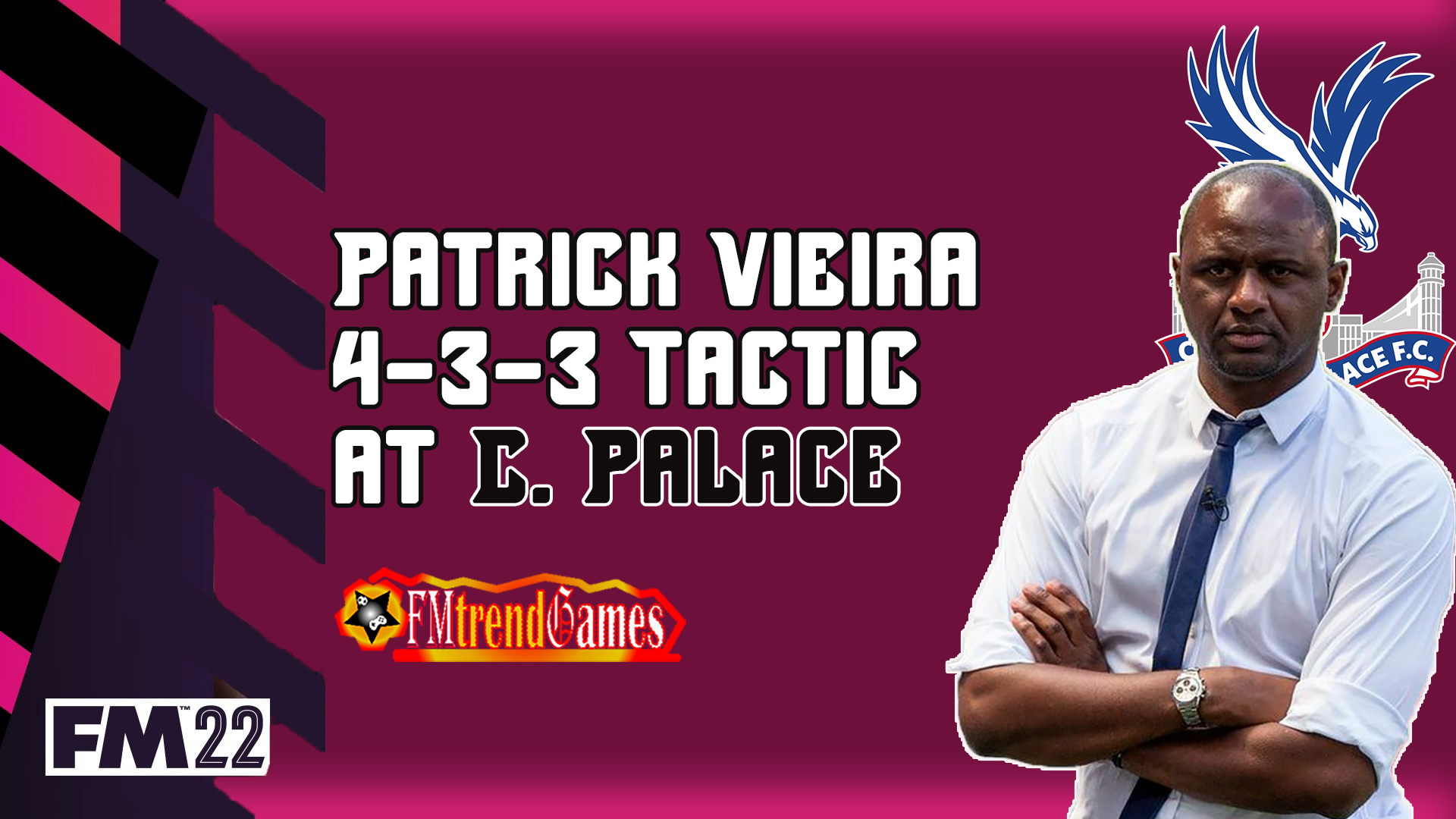 Patrick Vieira 4-3-3 tactic