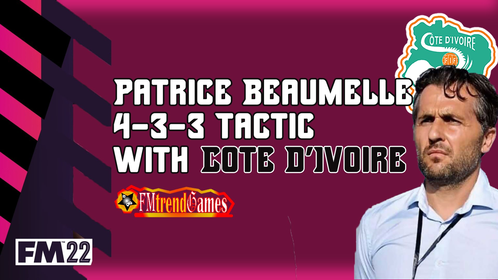 Patrice Beaumelle 4-3-3 tactic