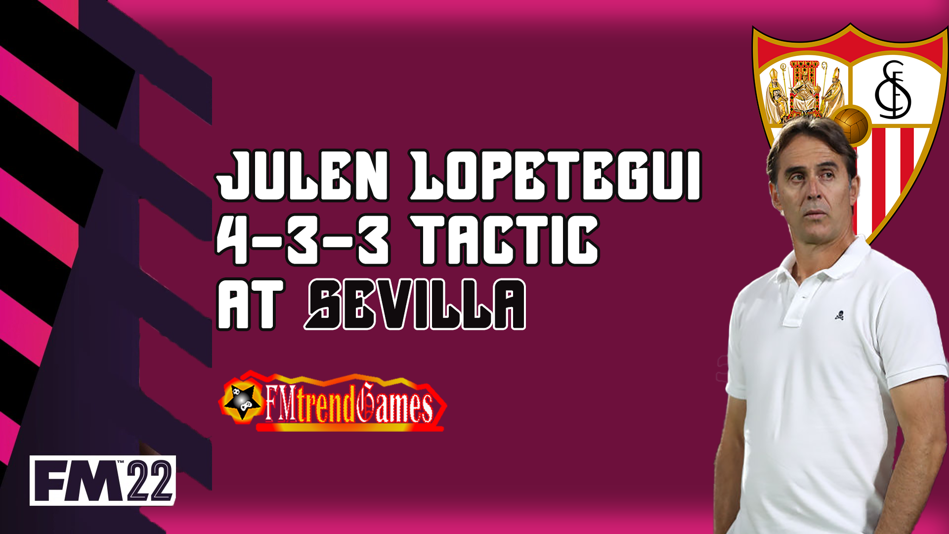 fm22 Julen Lopetegui 4-3-3