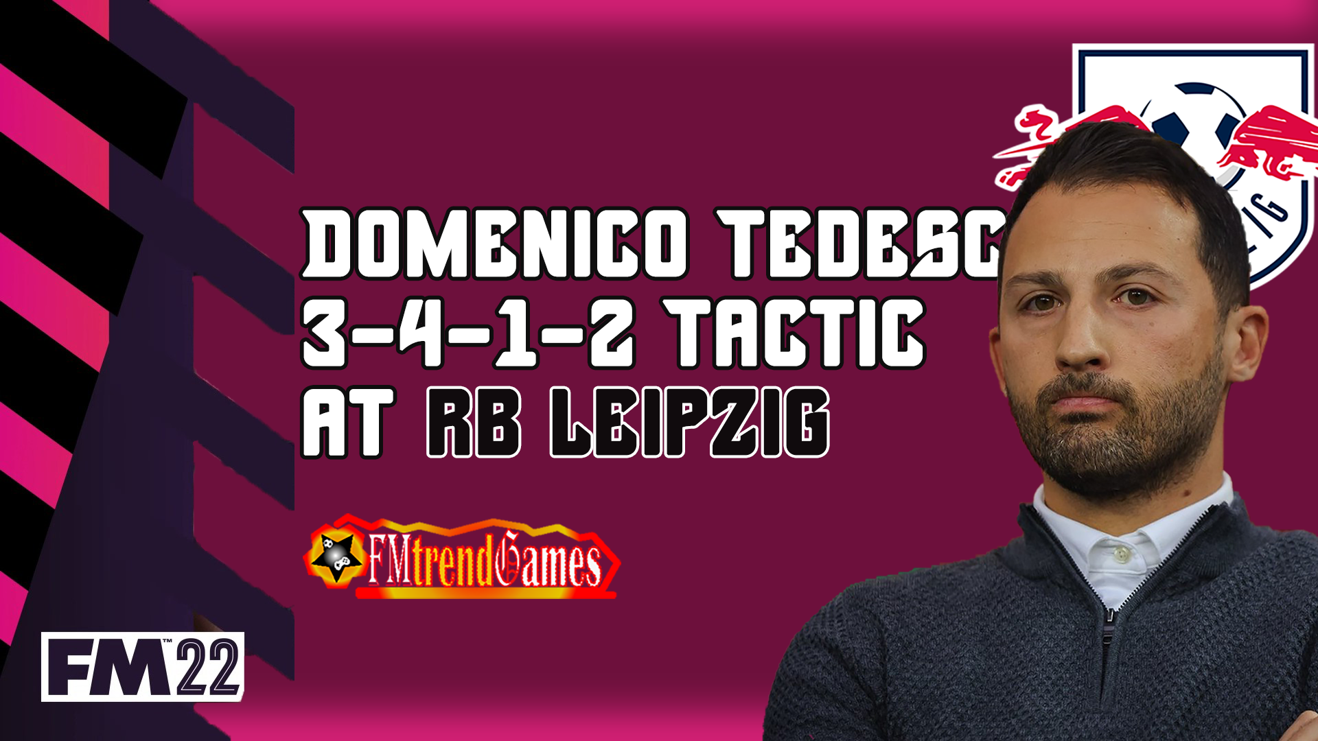 FM22 Domenico Tedesco tactic