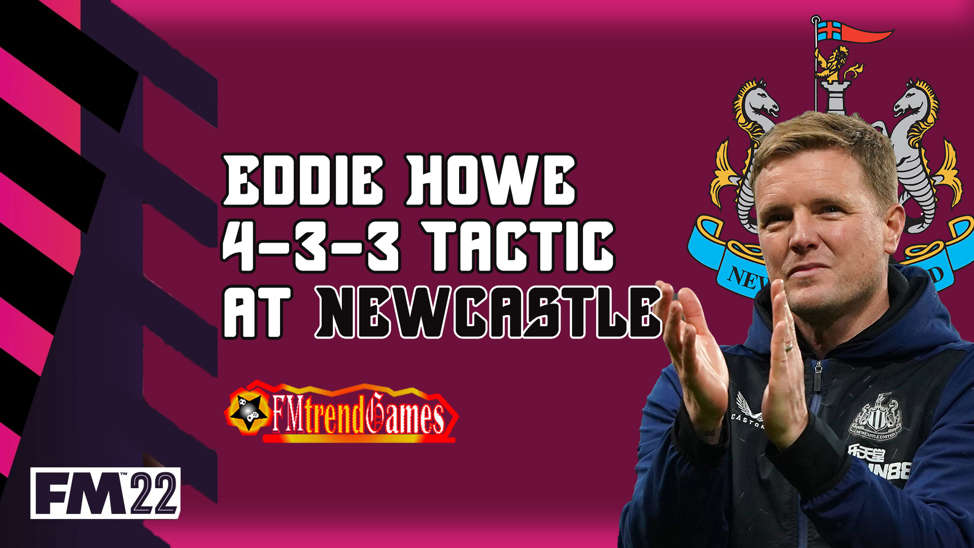 2022-23 Eddie Howe 4-3-3 Tactic