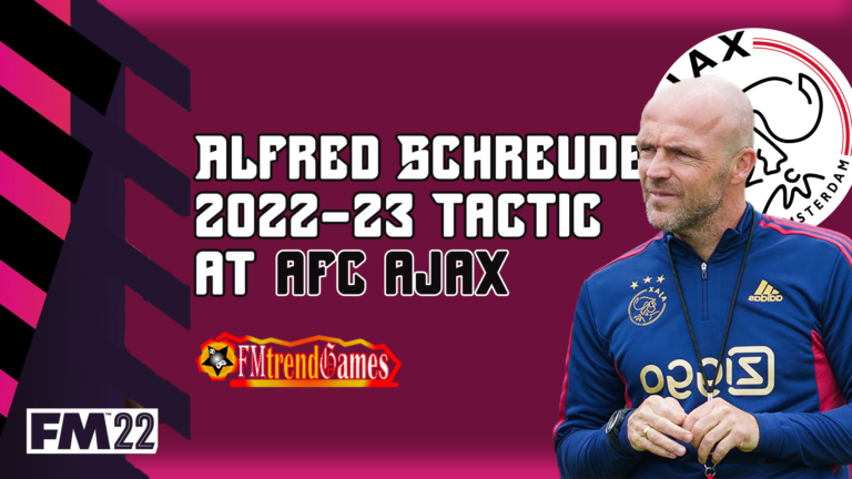 FM22 New Season: Alfred Schreuder 4-3-3 Quick Passing Tactic with AFC Ajax