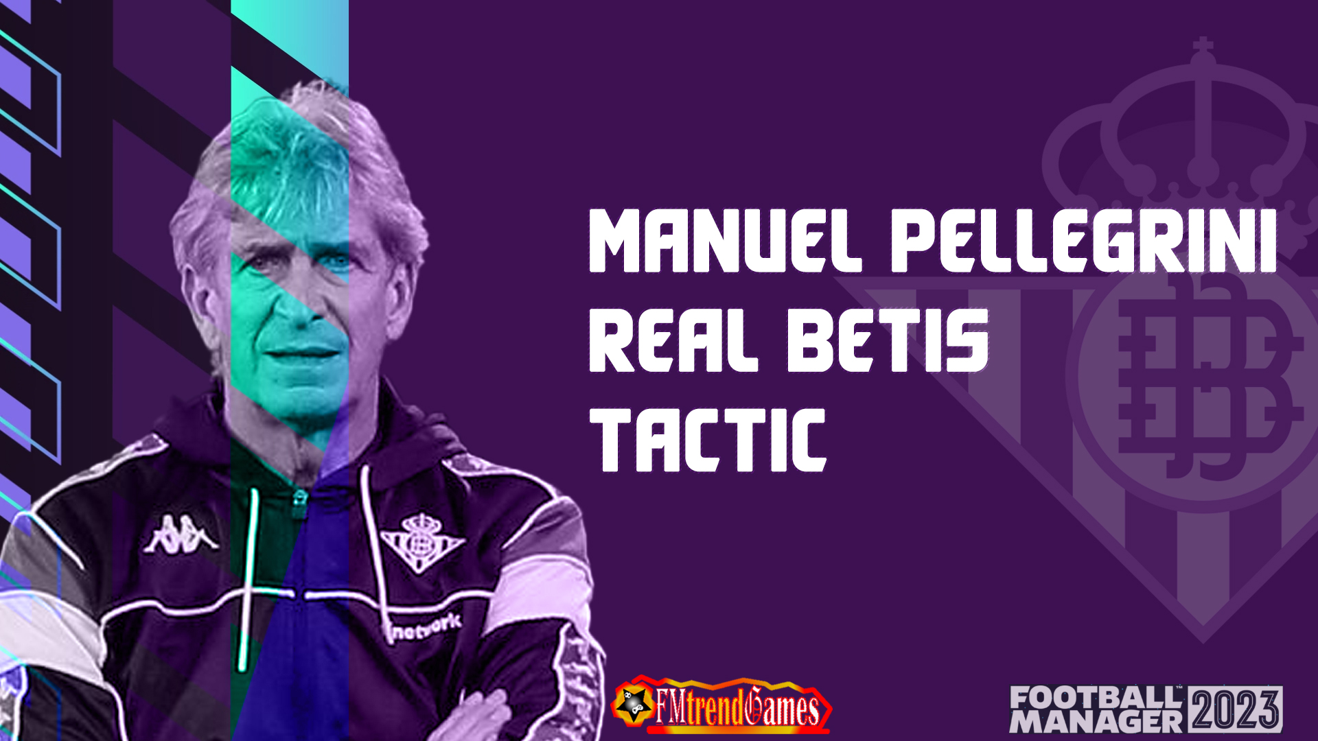 fm23 Manuel Pellegrini tactic