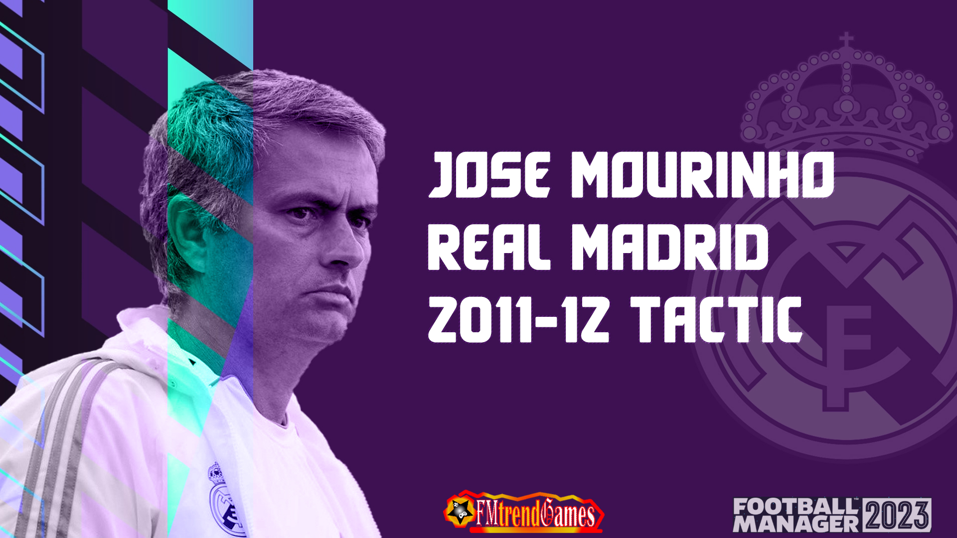 fm23 jose mourinho 2011-2012 tactic real madrid