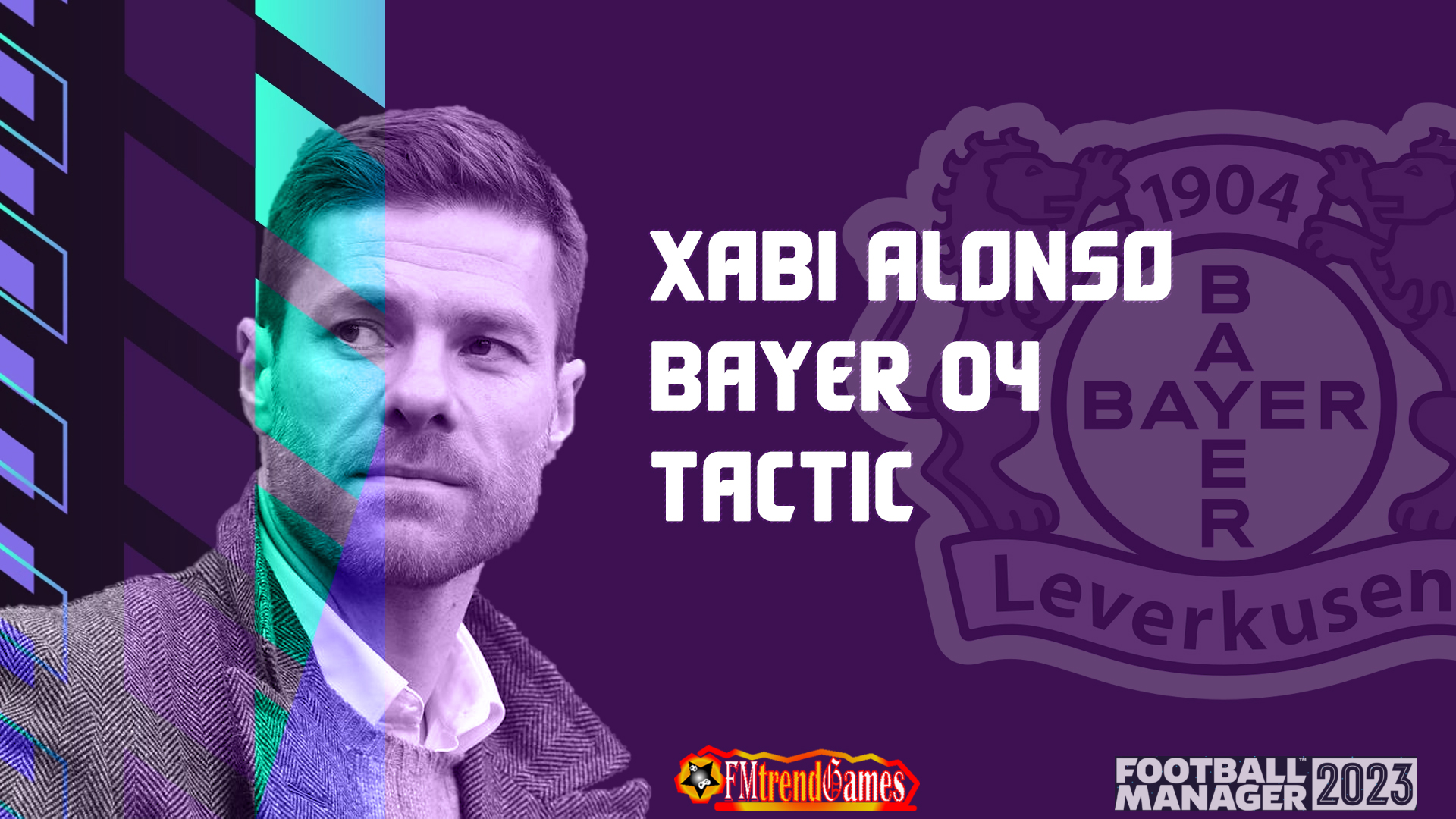 fm23 Xabi Alonso bayer leverkusen tactic