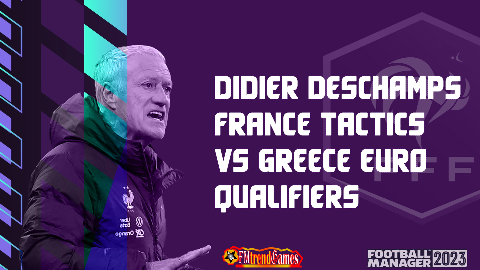 Didier Deschamps 4-3-3 Tactic against Greece | Euro 2024 Qualifiers ...
