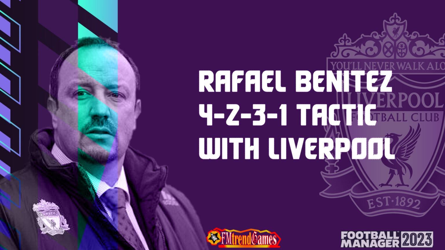 Rafael Benitez 4-2-3-1 Tactic with Liverpool in 2004-2005 Champions ...