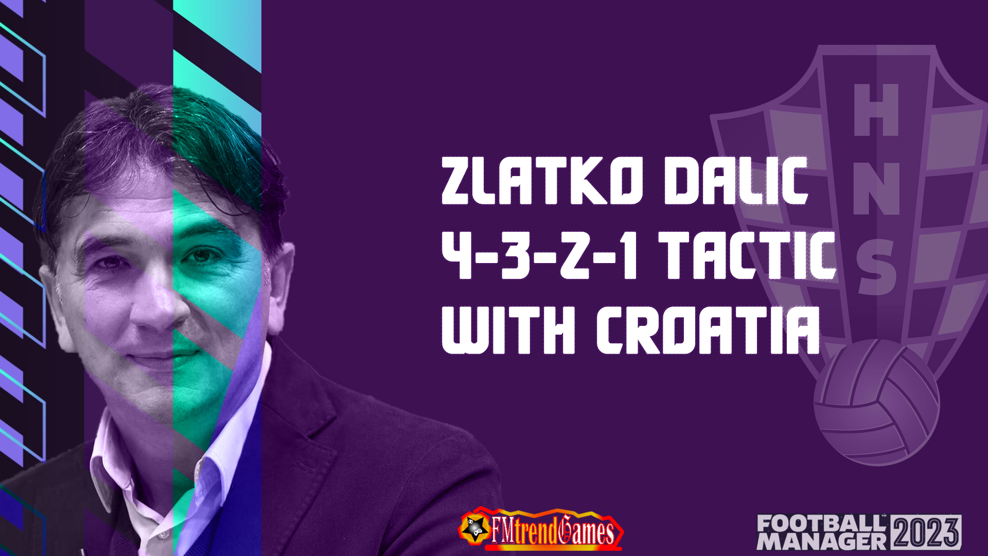 Zlatko Dalic 4-3-2-1 Tactic with Croatia | Uefa Nations League finals
