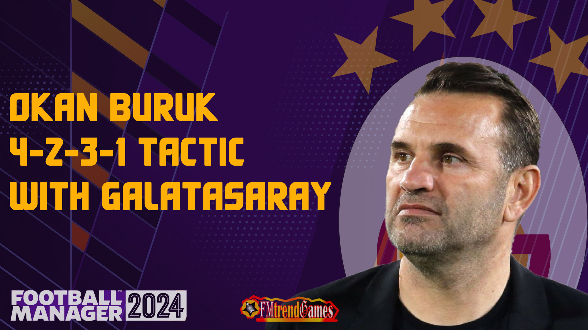 FM24 Okan Buruk Tactic with Galatasaray S.K.