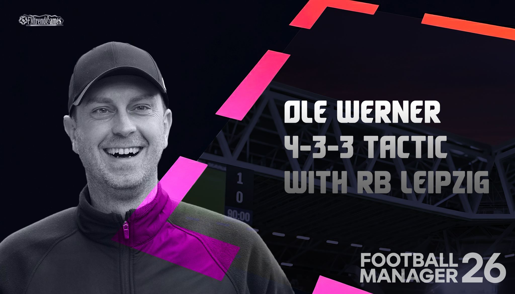 FM26 Ole Werner 4-3-3 Tactic with RB Leipzig