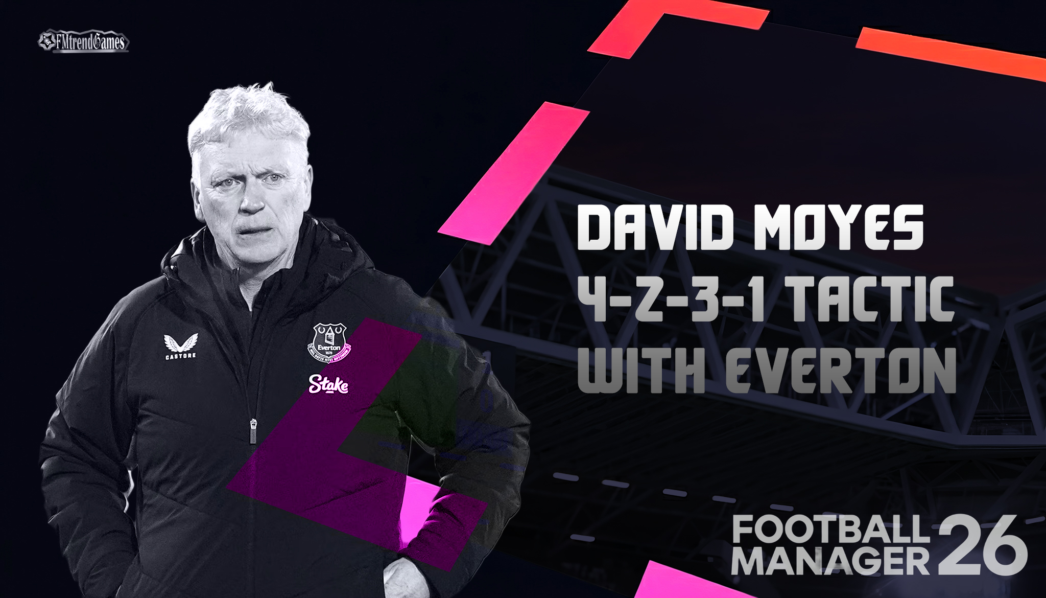 FM26 David Moyes 4-2-3-1 Tactic with Everton