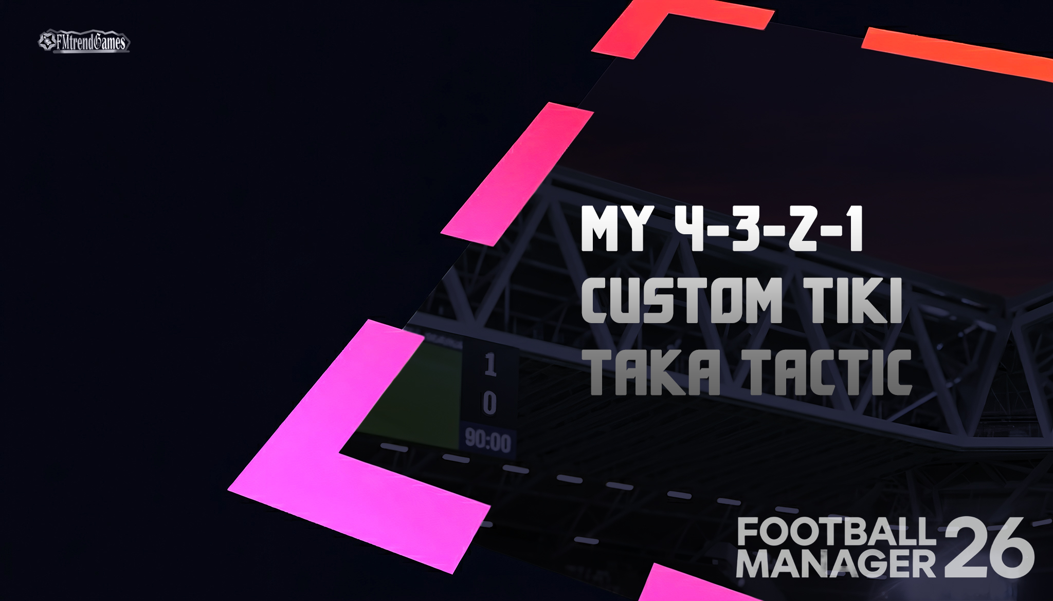 My 4-3-2-1 Custom Tiki Taka Tactic