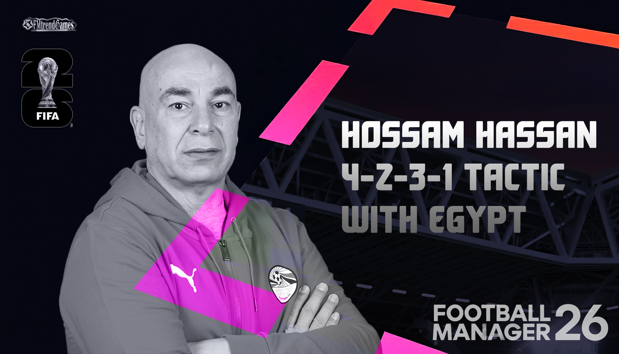 Hossam Hassan’s 4-2-3-1 Tactic with Egypt