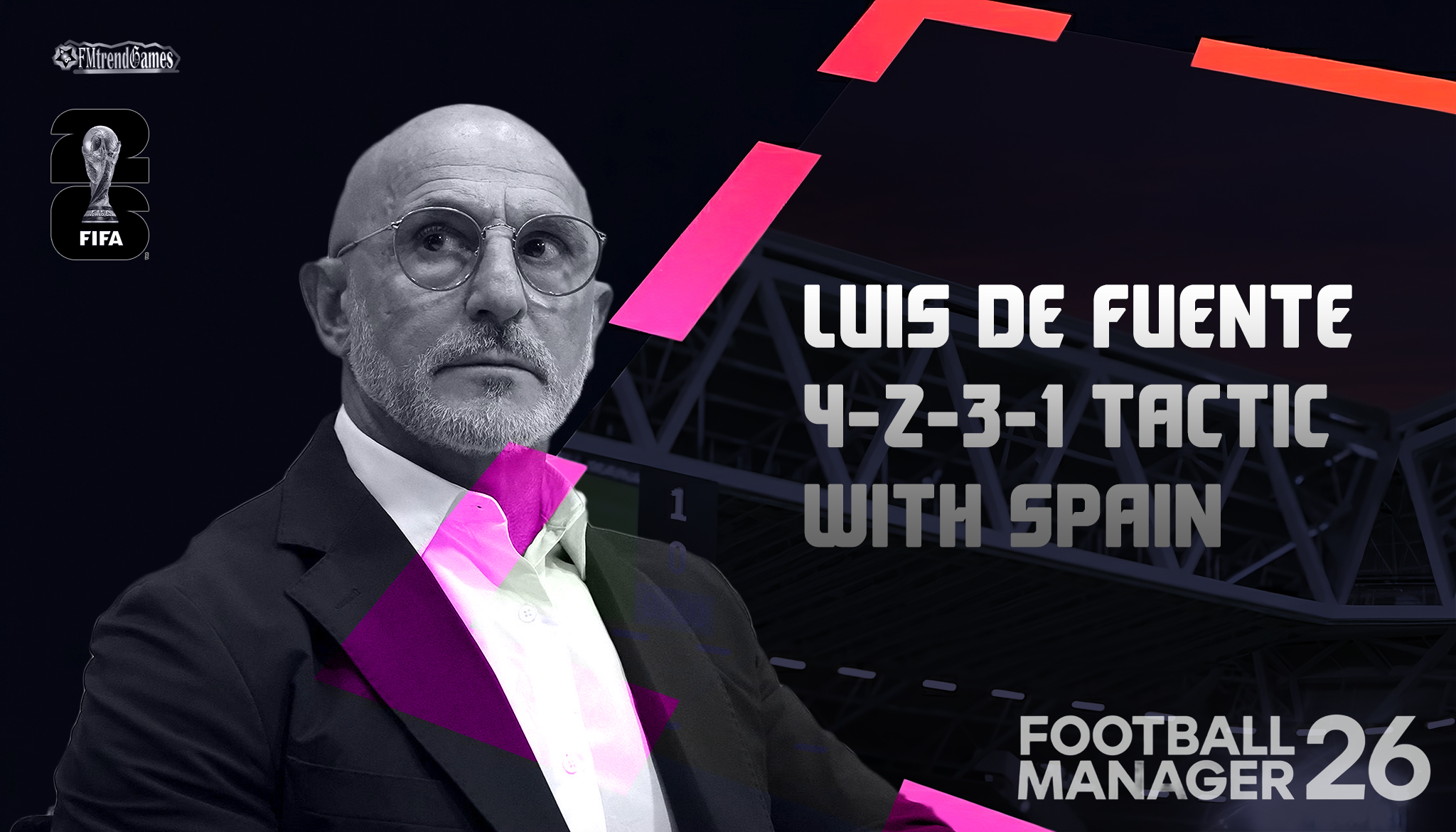 Luis de la Fuente’s 4-2-3-1 Tactic with Spain