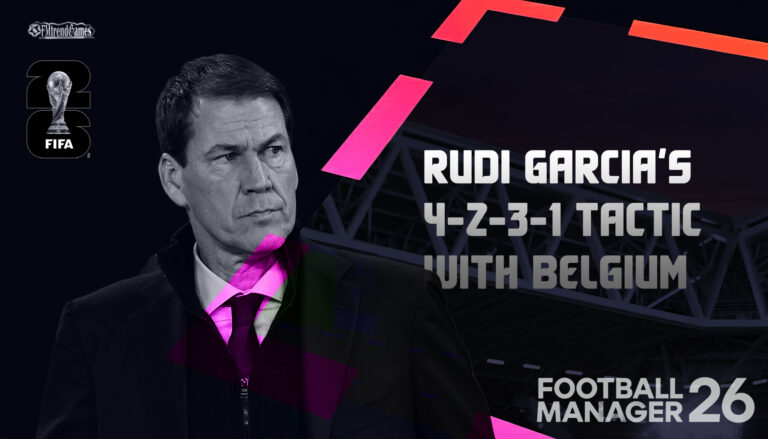 Rudi Garcia’s 4-2-3-1 Tactic with Belgium