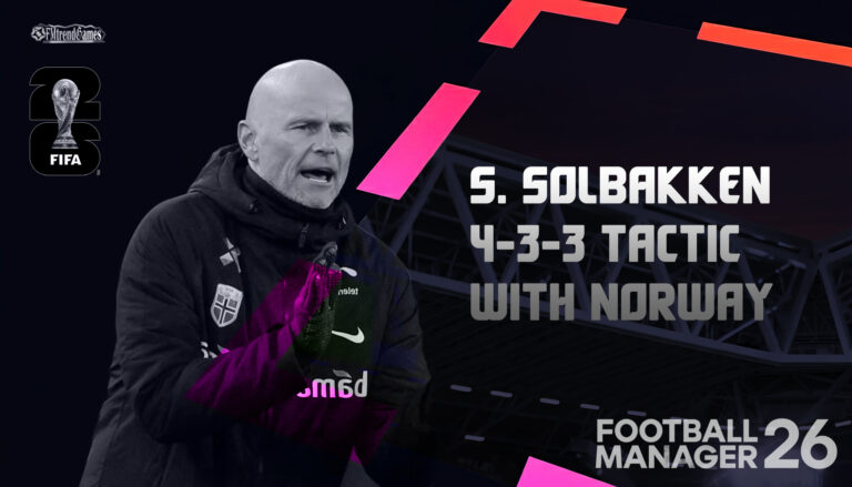 Ståle Solbakken’s 4-3-3 Tactic with Norway