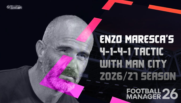 Enzo Maresca’s 4-1-4-1 Tactic with Manchester City in the 2026/27 Season
