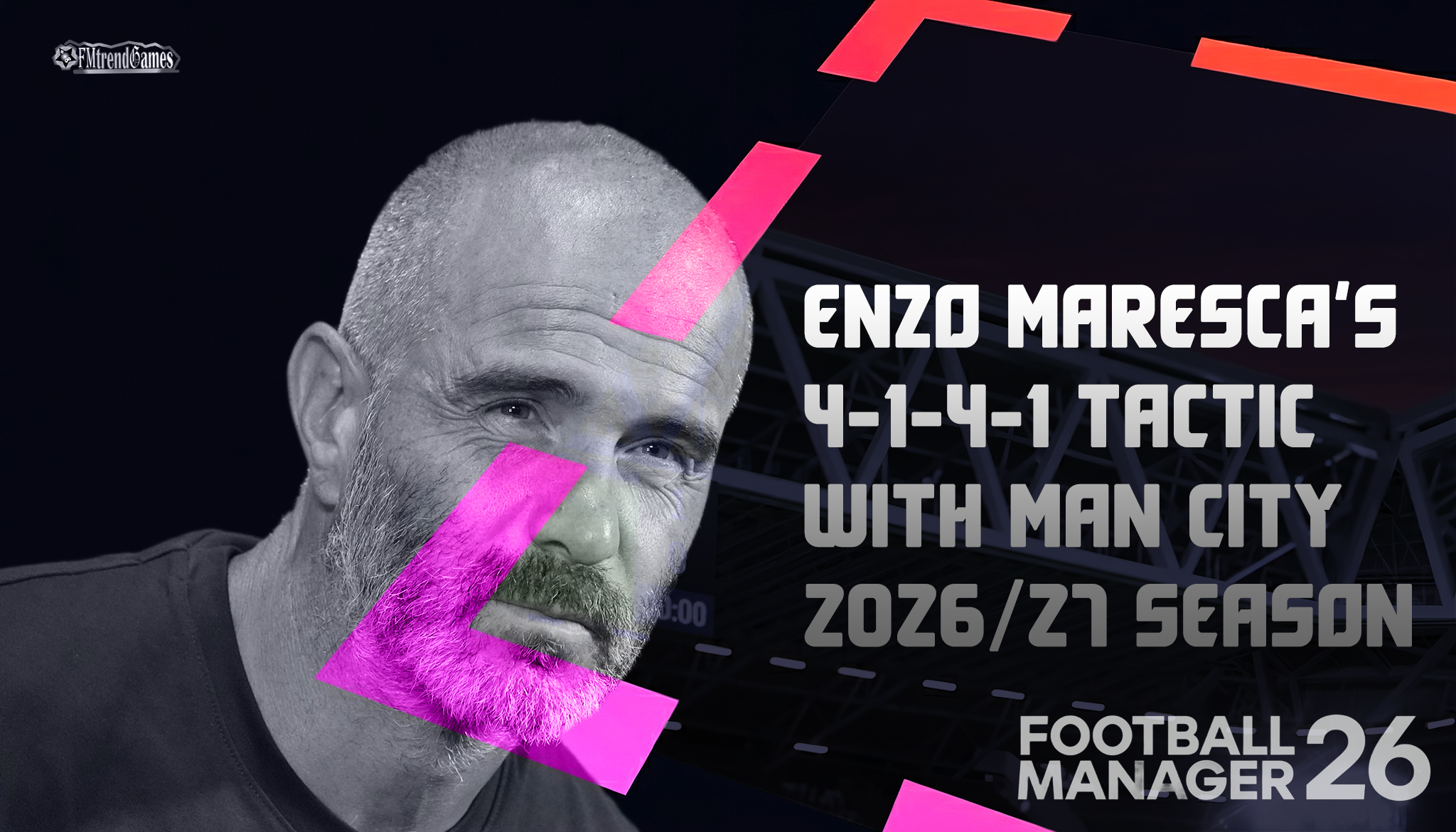 Enzo Maresca’s 4-1-4-1 Tactic with Manchester City in the 2026/27 Season
