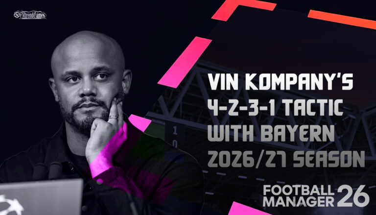 Vincent Kompany’s 4-2-3-1 Tactic with Bayern Munich in the 2026/27 Season