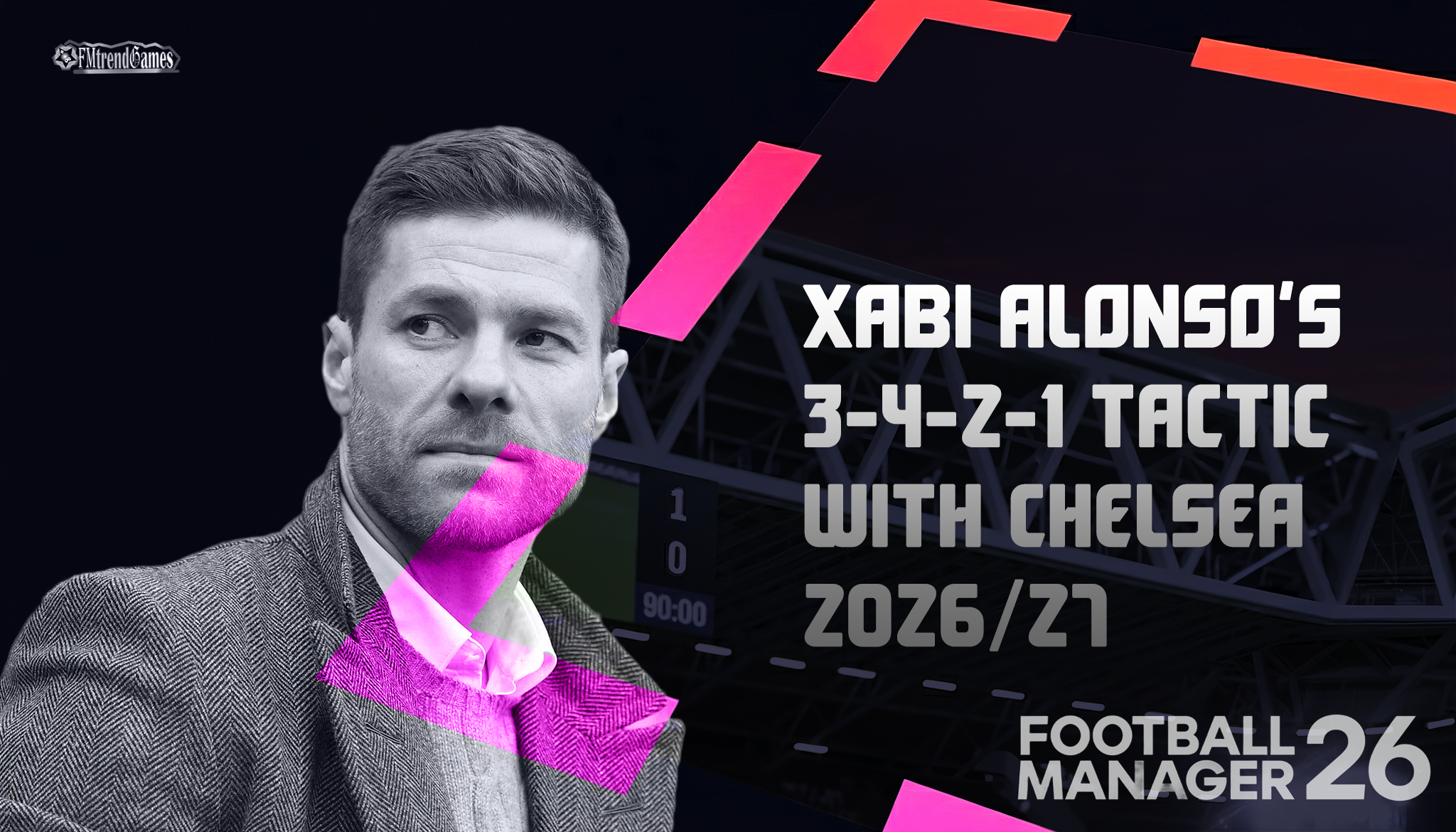 Xabi Alonso’s 3-4-2-1 Tactic with Chelsea in the 2026/27 Season